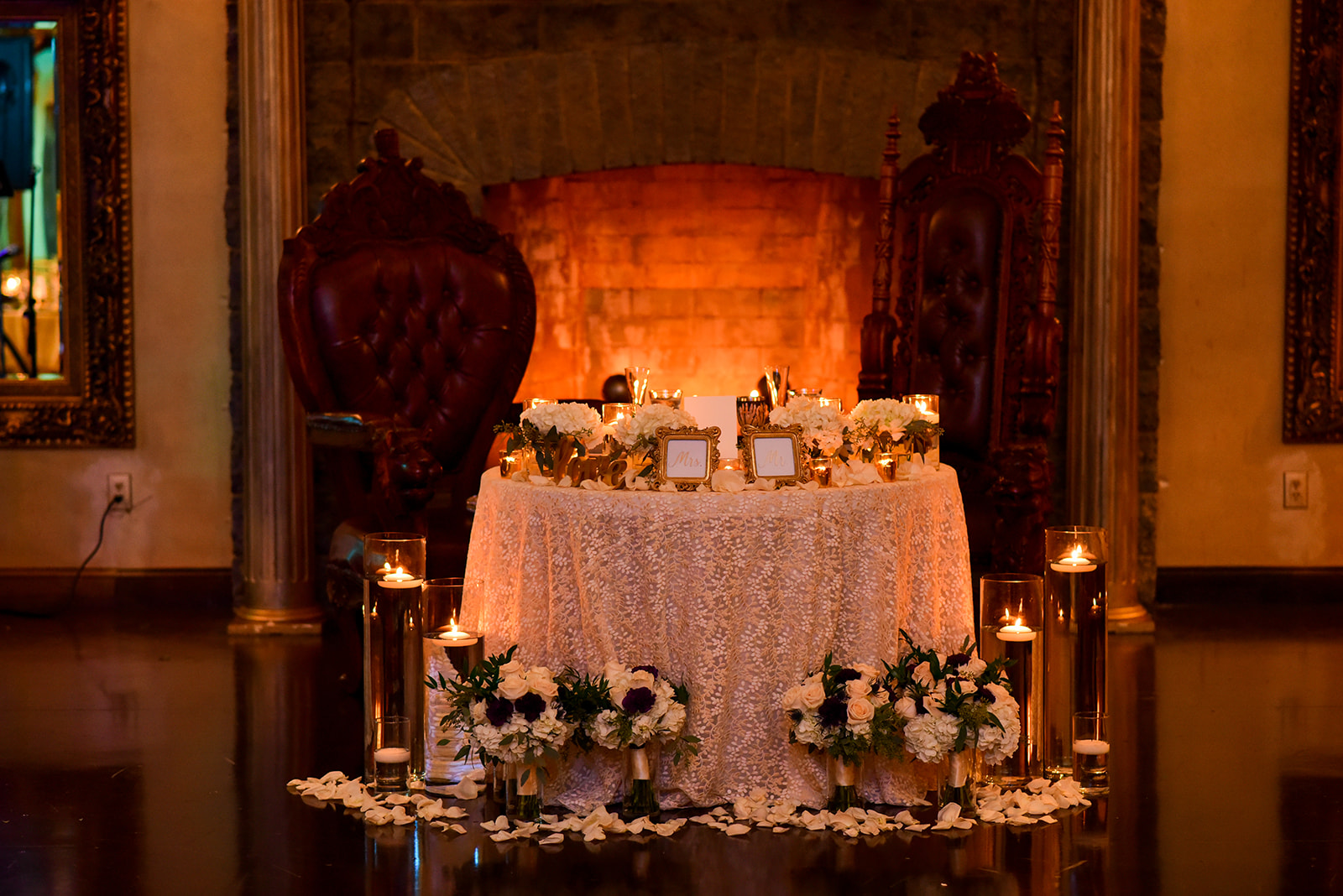 Timeless Love Weddings | Fairytale Barclay Villa Wedding | sweetheart table