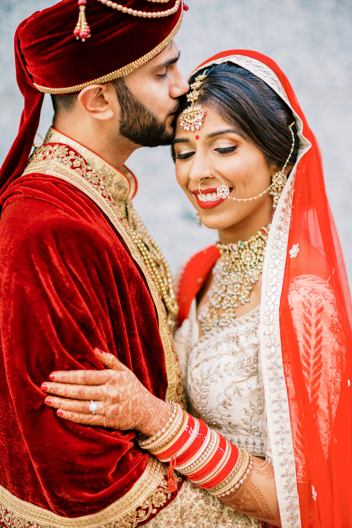 Ananya + Harsh first look by Jamie Vinson Photography