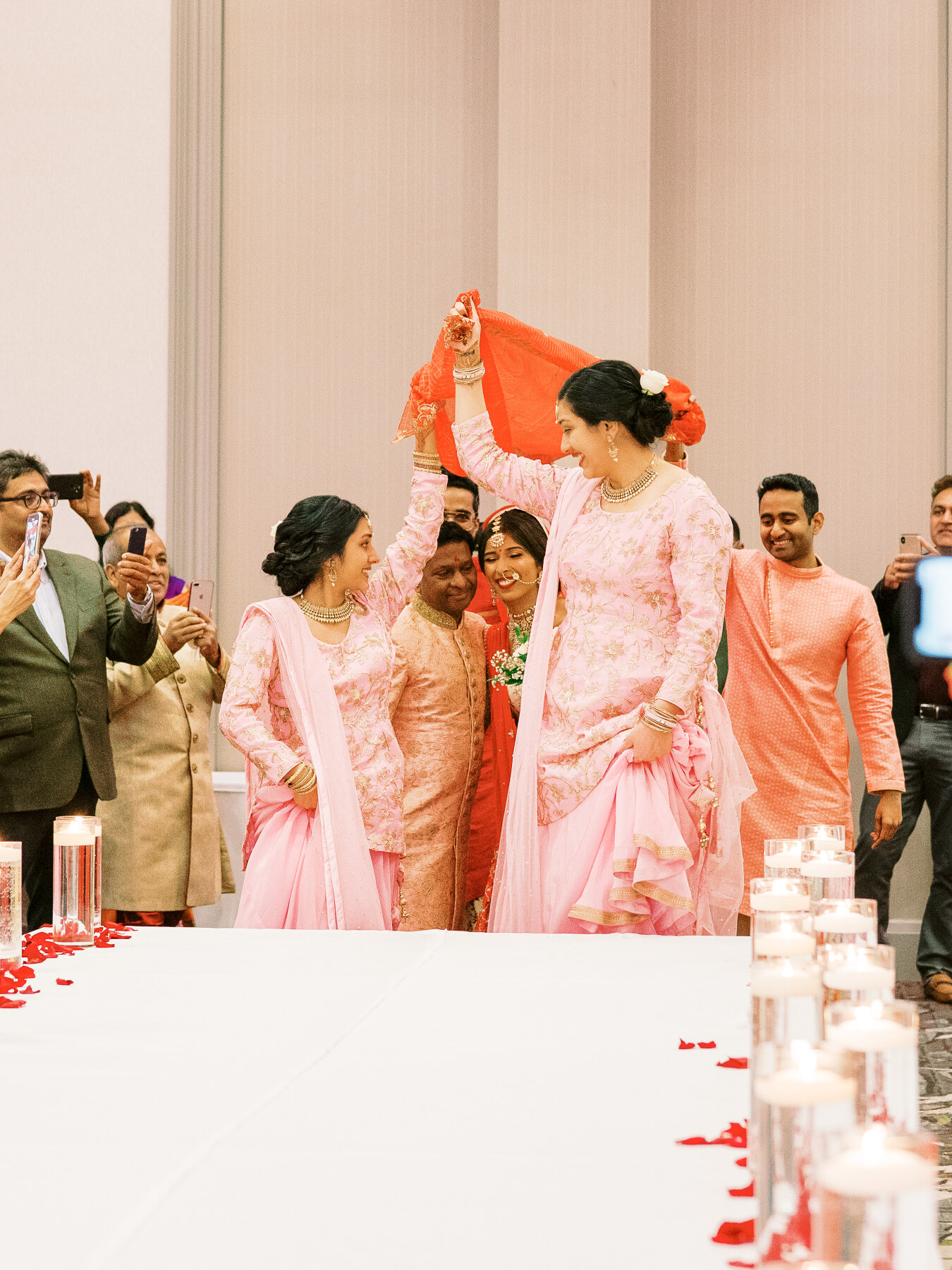 Ananya's bridal procession captured by Jamie Vinson Photography